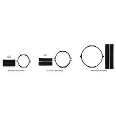 Subsea Acrylic Tube Clamp Set — product image 5