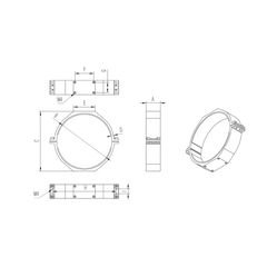 Subsea Acrylic Tube Clamp Set — product image 18