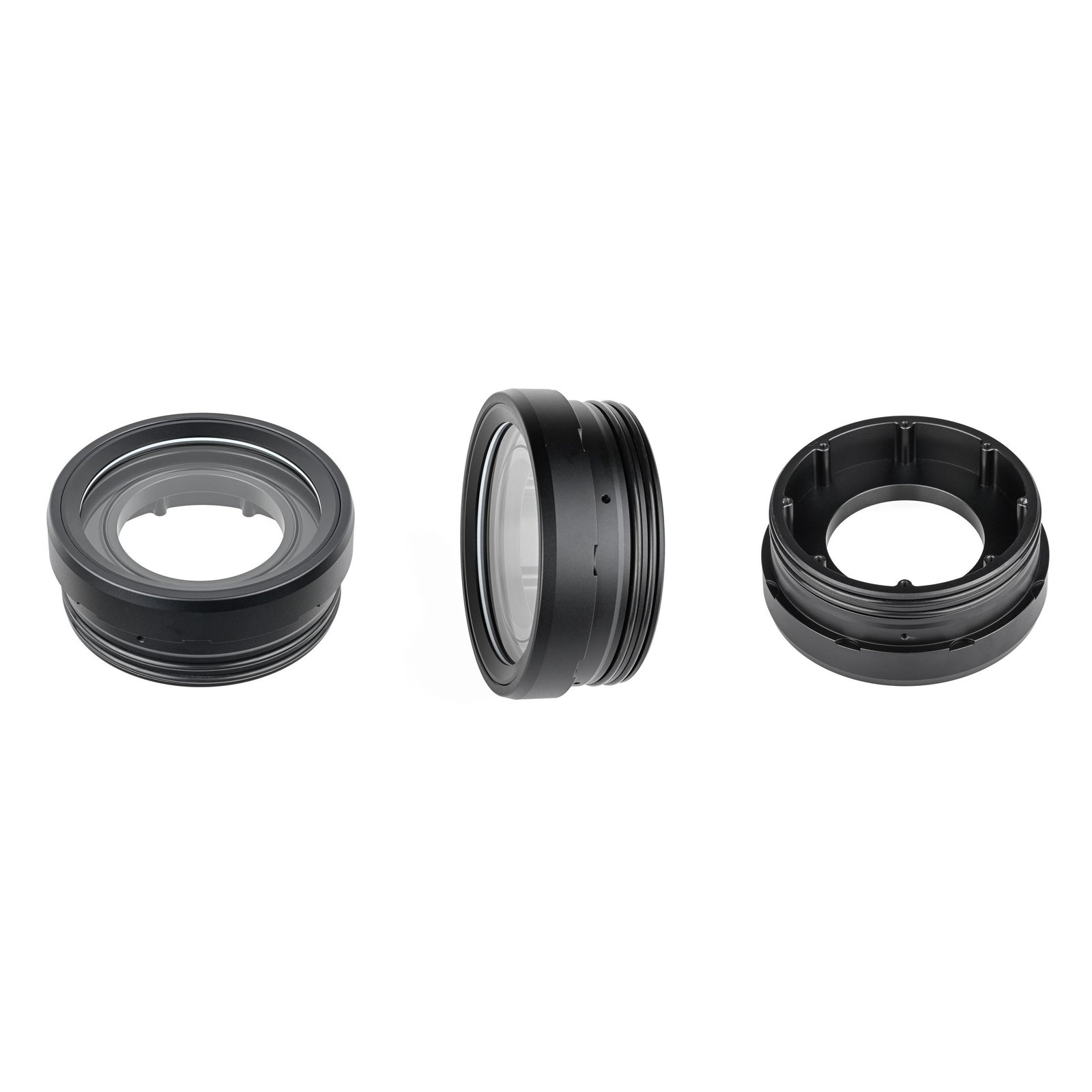 Subsea Optical Glass Flange & End-Cap (115 mm)