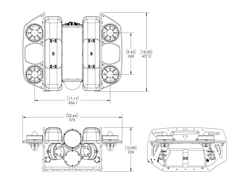 BlueROV2 Heavy Configuration Retrofit Kit