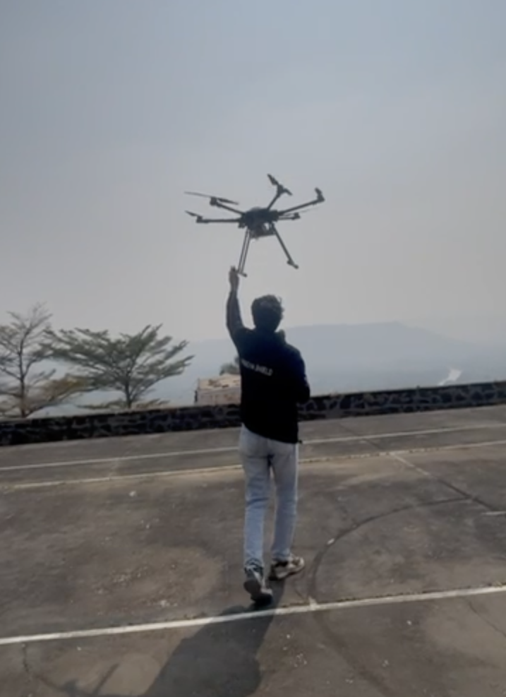 Hexacopter platform developed by Vebix Automation